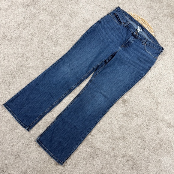 Duluth Trading Co Women's DuluthFlex Daily Denim Bootcut Jeans Mid Rise 16X33 - Picture 3 of 16